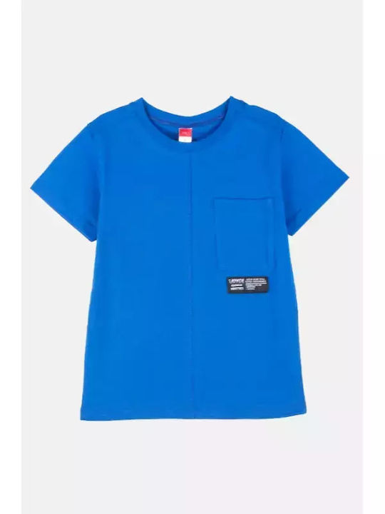 Joyce Kinder-T-Shirt Blau