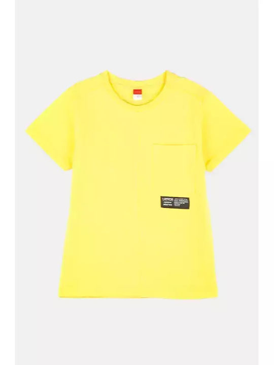 Joyce Kids Blouse Short Sleeve Yellow