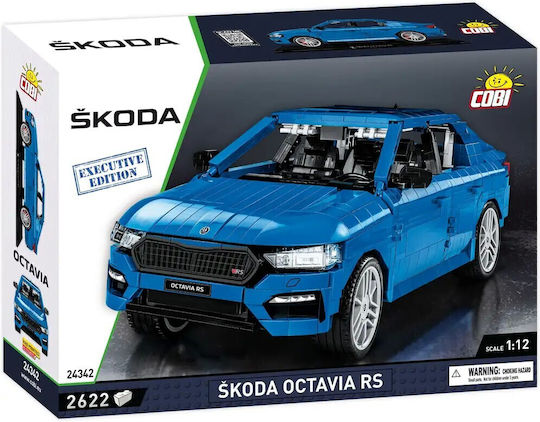 Cobi Building Blocks Skoda Octavia RS Executive Edition for 10 Plus Years 2622 Pieces