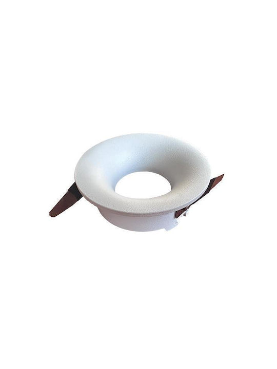 Eurolamp Metallic Recessed Spot with Socket GU1...