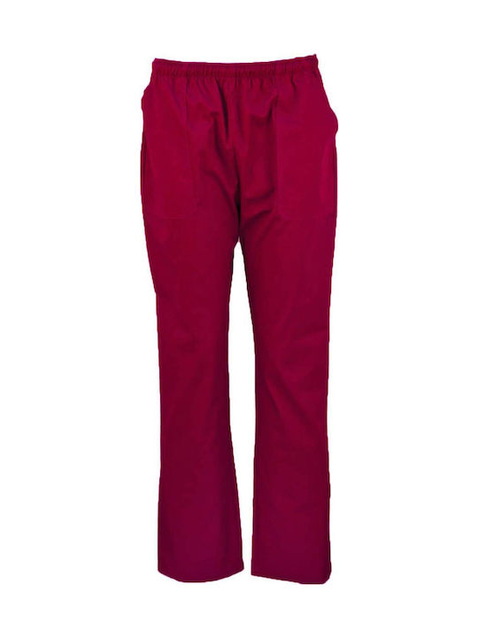 Fabrik Work Trousers Burgundy