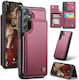 Luminus Brieftasche Kunststoff Rot (Galaxy S24Nokia C22)