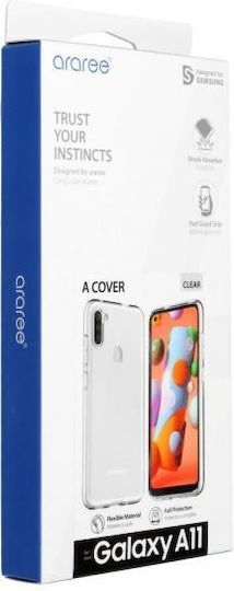 Araree Back Cover Σιλικόνης Διάφανο (Samsung Galaxy A11)