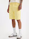Standard Herren Chino-Shorts Regular Fit Gelb