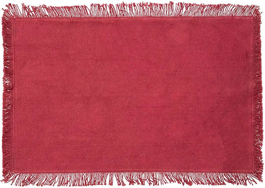 Secret de Gourmet Platzdeckchen Stoff Rot 45x30cm 1Stück Secret de Gourmet Platzdeckchen Stoff Rot 45x30cm 1Stück