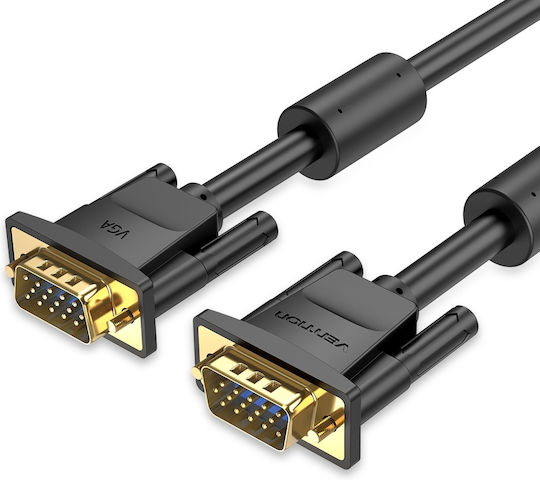 Vention Cable VGA male - VGA male Μαύρο 20m (DAEBQ)