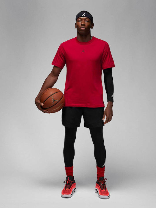 Jordan Dri-Fit Αθλητικό T-shirt Red