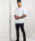 Le Nouveau Chef Blouse Chef White with Short Sl...