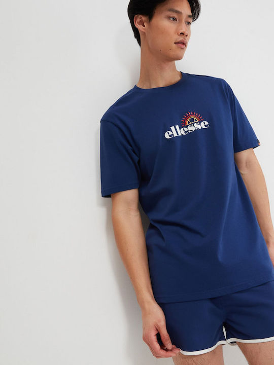 Ellesse T-shirt Bărbătesc cu Mânecă Scurtă BLUE