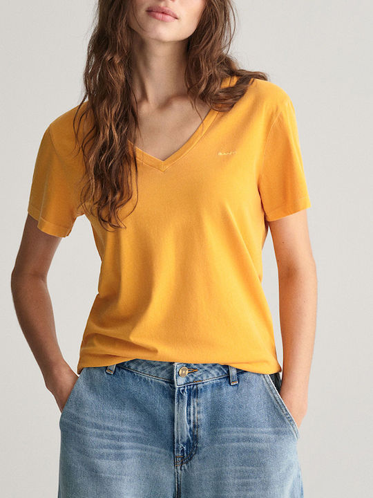 Gant Women's T-shirt Yellow