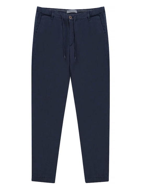 Prince Oliver Men's Trousers Chino BLUE DUST