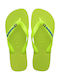 Brasil Logo Men's Flip Flops Green