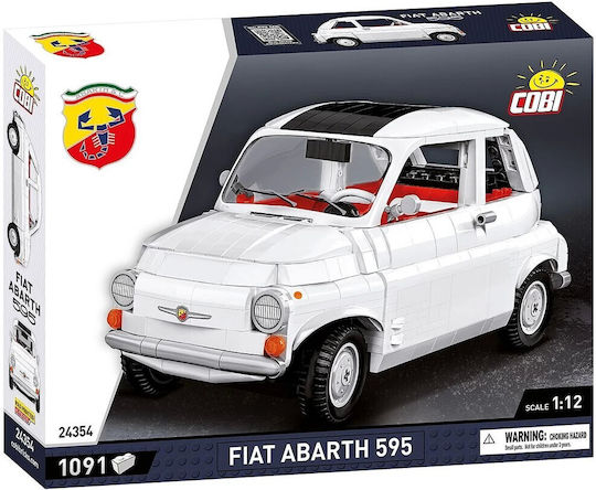 Cobi Building Blocks Fiat Abarth 595 for 9+ Years 1091 Pieces