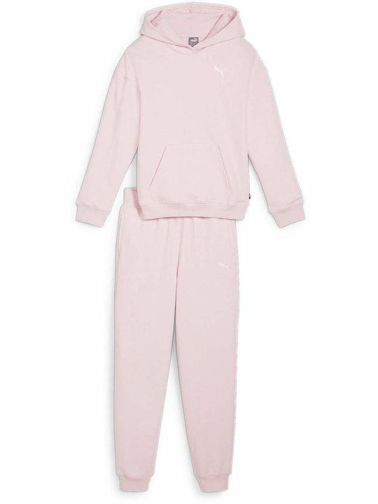 Puma Copilăresc Set de pantaloni de trening PINK 2buc Suit 680318-67