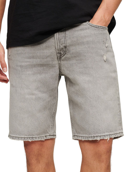Superdry Ovin Vintage Ανδρική Βερμούδα Black