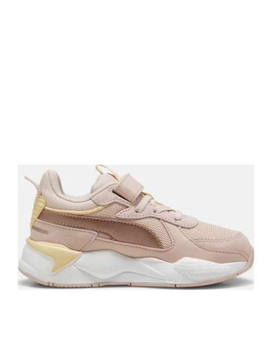 PUMA Rs-x Детски маратонки със стикери Розов