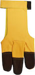 Gloves for Work Yellow Leather 1pcs