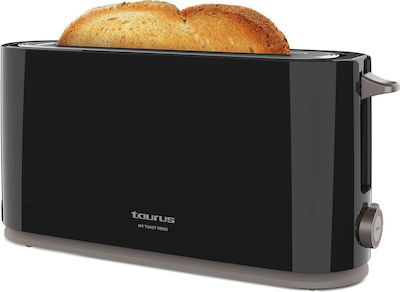 Taurus Toaster 2 Slots 1000W Black