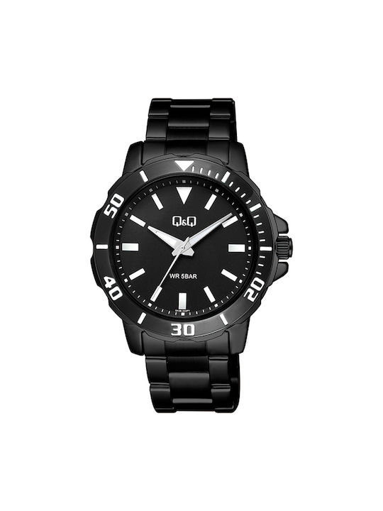 Q&Q Watch Battery in Black Color