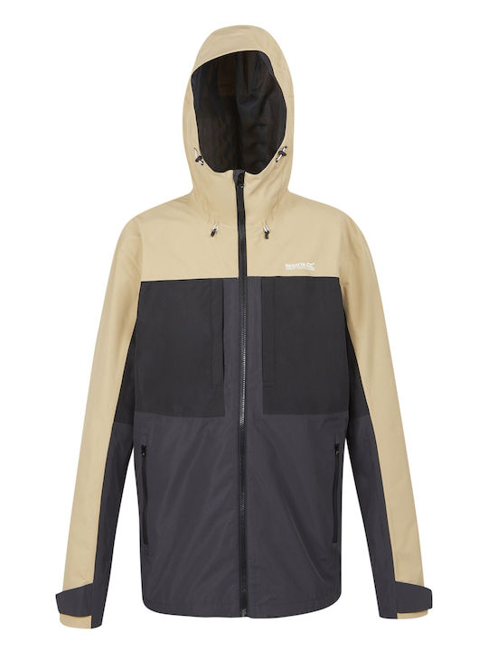 Regatta RMW402-GIE Männer Jacke aus für Ski & Snowboard Schwarz