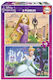 Σετ 2 Παζλ Disney Princess Cinderella Rapunzel 48 Τεμάχια