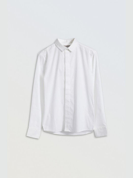 Reporter Young Kids Shirt White