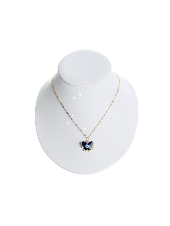 Pendant Butterfly Blue Butterfly Matokhantra Stainless Steel Kn6172