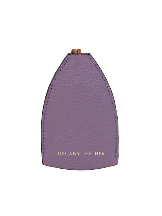 Tuscany Leather Κλειδοθήκη Δερμάτινη Λιλά