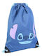 Disney Stitch Kids Bag Pouch Bag Blue 29cmx1cmcm