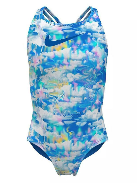 Nike Kids Swimwear One-Piece Photo Blue
