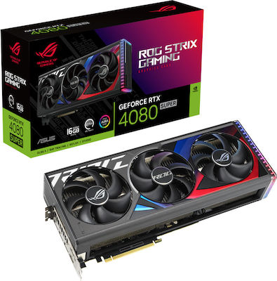 Asus GeForce RTX 4080 Super 16GB GDDR6X Rog Strix Gaming Graphics Card