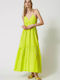 Twinset Maxi Rochie Yellow