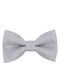 JFashion Baby Fabric Bow Tie Gray