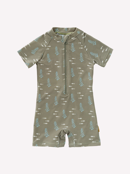 Fresk Kids Swimwear One-Piece Sea Green