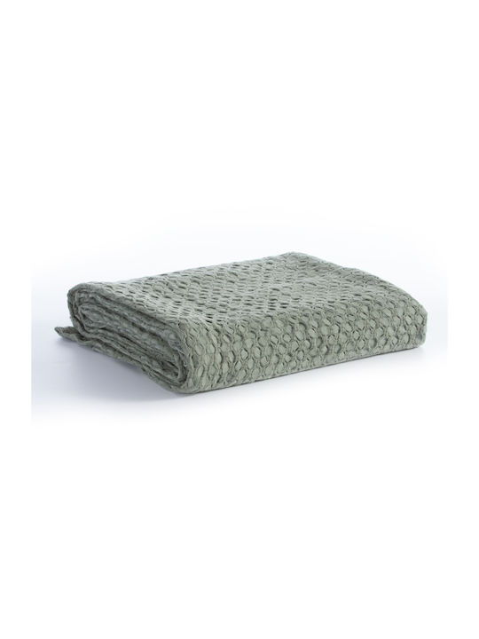 Nef-Nef Blanket Pique Single 160x240cm. Green