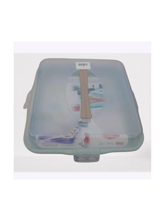 Homeplus Кутия за обяд Пластмаса Light Blue 34.5см 1бр