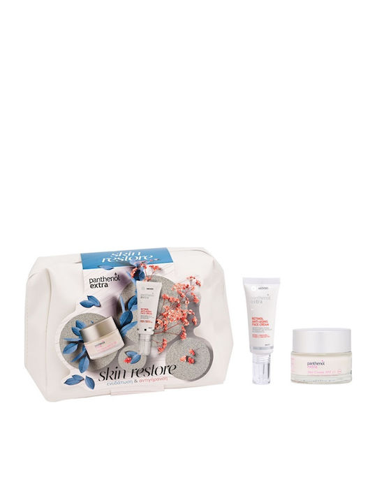 Panthenol Extra Promo Skin Restore Ενυδατική Κρέμα Ημέρας Spf15 50ml & Αντιρυτιδική Κρέμα Προσώπου Ρετινόλη 30ml