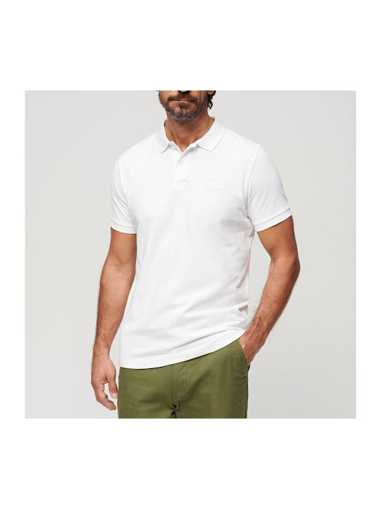 Superdry Men's Blouse Polo White