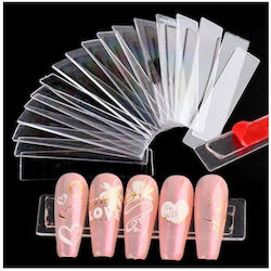 Transparent False Nail Tip Transparent 10pcs PS-113618