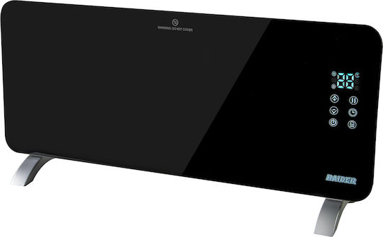 Raider RD-PH04 Конвектор Подов 2000W с Електронен Термостат и WiFi 96.5x47cm Черен