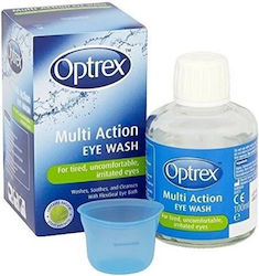 Optrex Multi Action Eye Wash Καθαρισμού 100ml