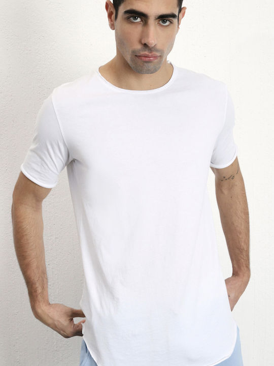 Imperial Italy Men's Short Sleeve Blouse White