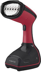 Marta Kleiderdampfer Hand 1000W mit Behälter 300ml Rot
