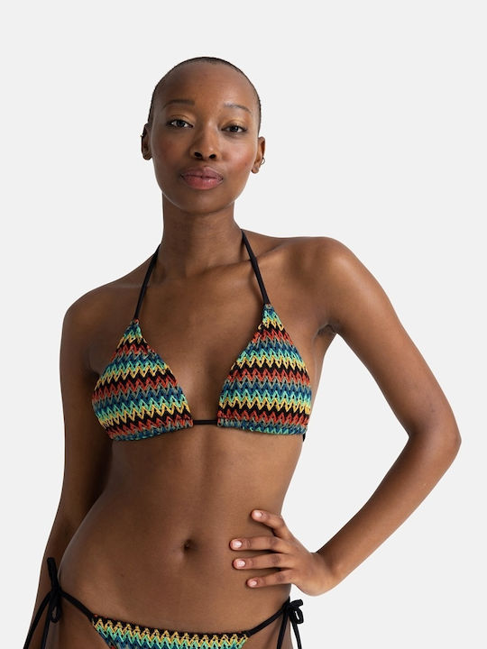 Bikini Triunghi Cu burete Black