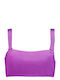 Puma Sports Bra Bikini Top with Detachable Straps Purple