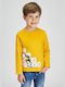 Mayoral Kids Blouse Long Sleeve Yellow