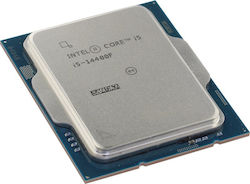 Intel Core i5-14400F C0 Stepping 1.8GHz Επεξεργαστής 10 Πυρήνων για Socket 1700 Tray