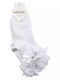 Kinder Socken Mädchen Klein Spitze Weiß