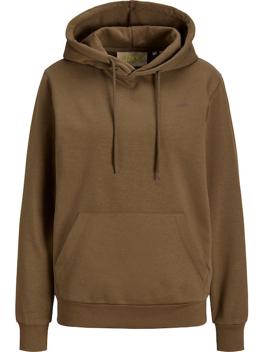 Jack & Jones Sweatshirt Grün mit Kapuze