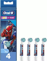 Oral-B Replacement Heads 4 Pieces for 3+ Years